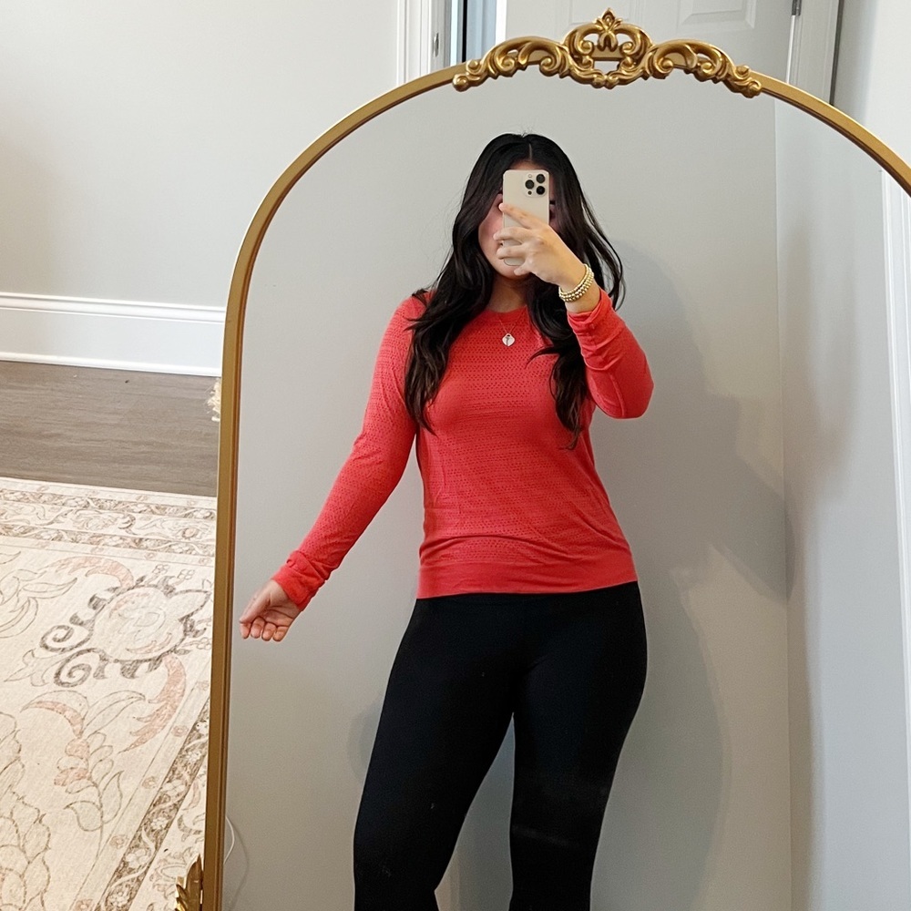 Lululemon Long Sleeve Top with Holes